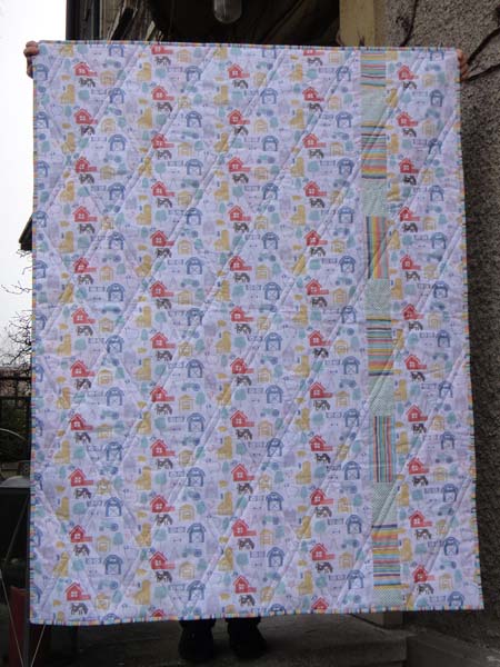 62 Bunte Dreiecke hinten