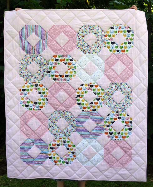 verkauft 60 Rosa Quilt
