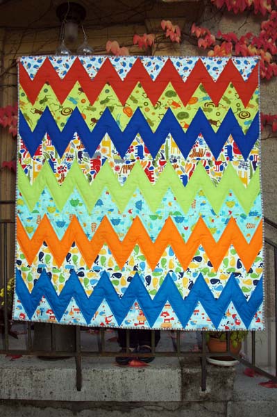 verkauft 70 Zigzag farbig