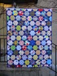 verkauft 67 Hexagonquilt